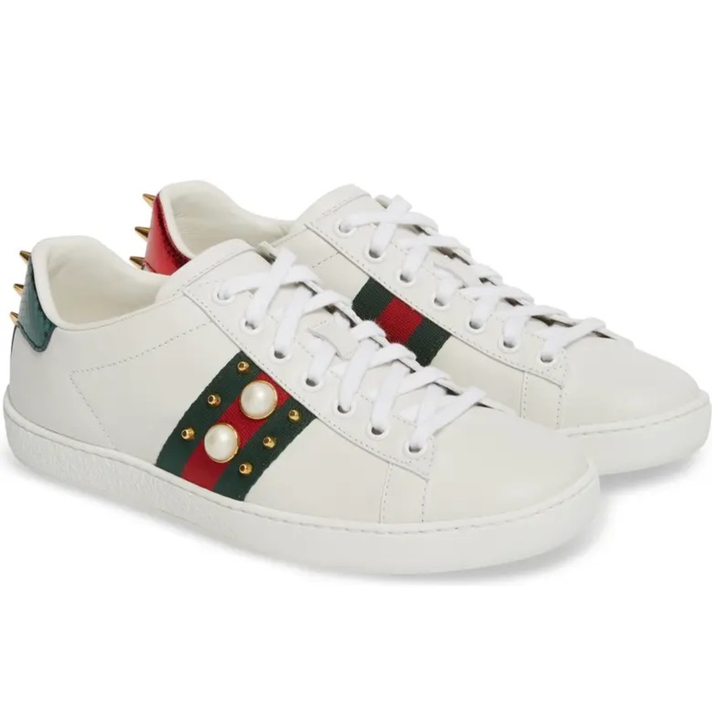 Gucci Ace Low Top Leather Sneaker